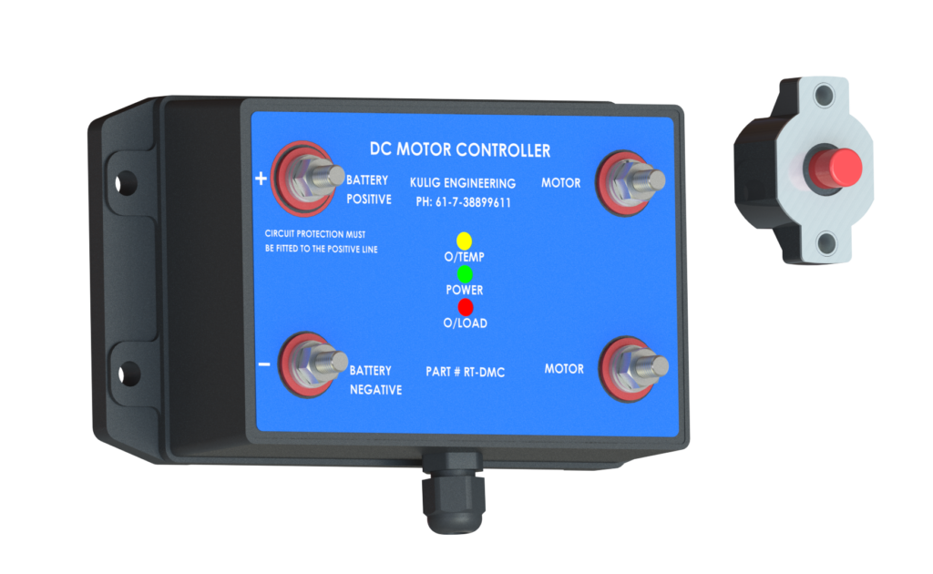 DC MOTOR CONTROLLER 12/24 V (ROLLRITE MOTORS ONLY)RTDMC50/20 Retractable Tarps