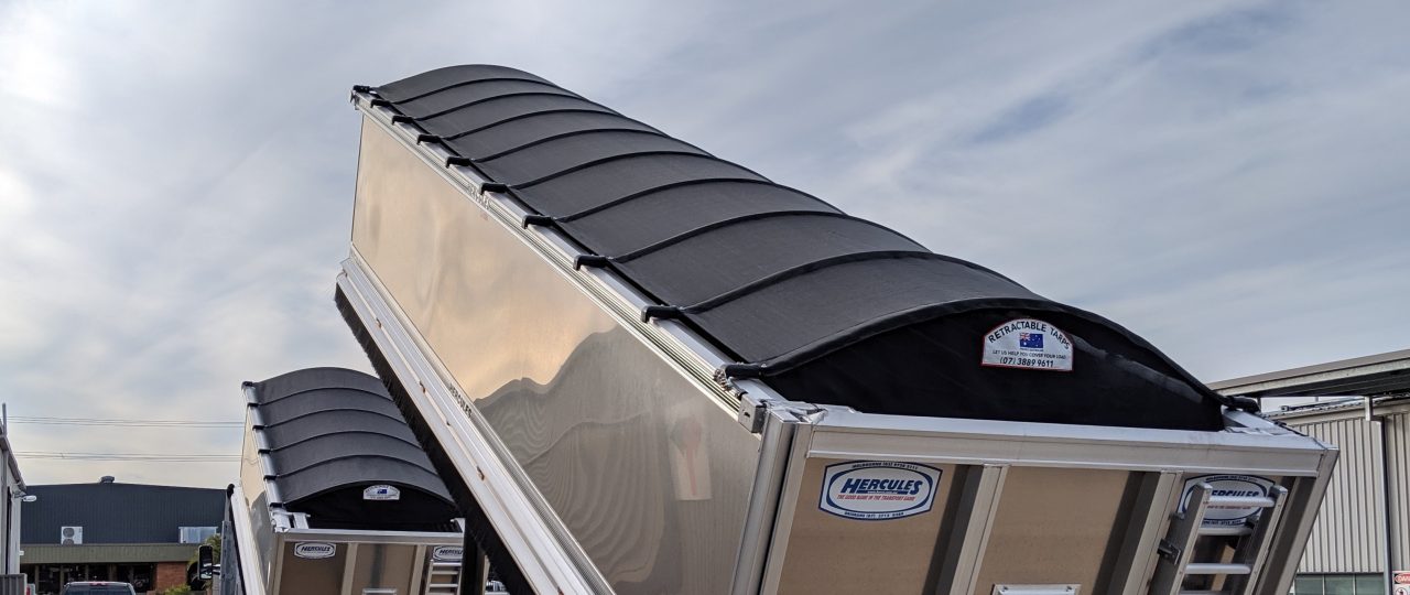 HOOD TARP SYSTEMS (60 TO 80 Retractable Tarps