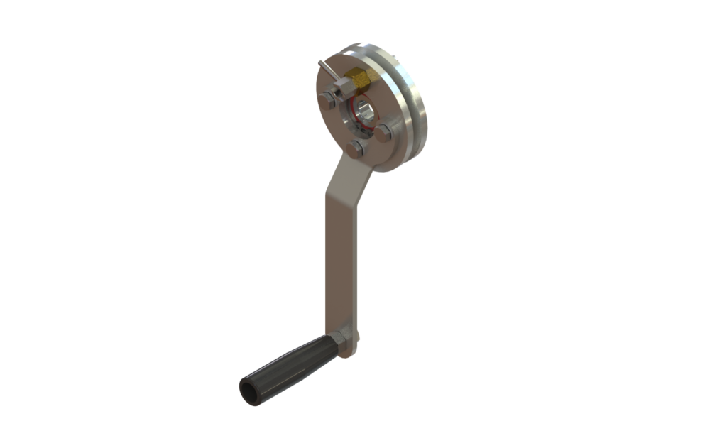 CABLE PULLEY & HANDLE ONLYSCHAC03 Retractable Tarps