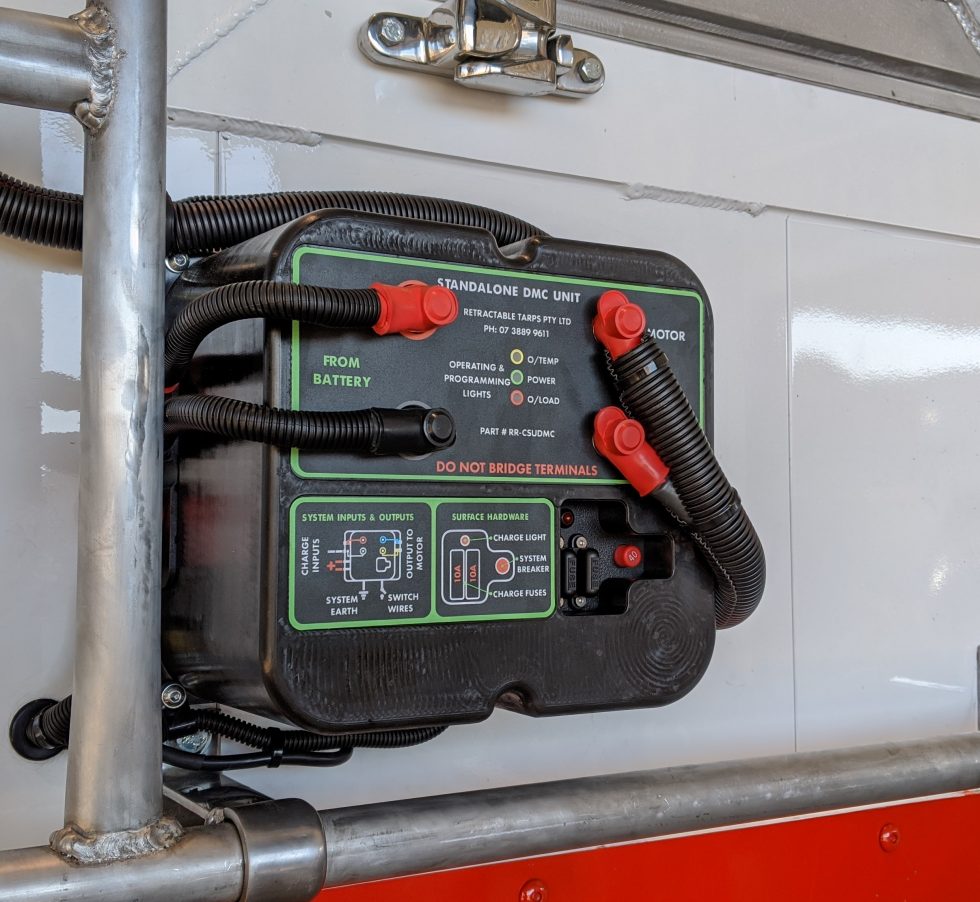 Electrical Components Retractable Tarps